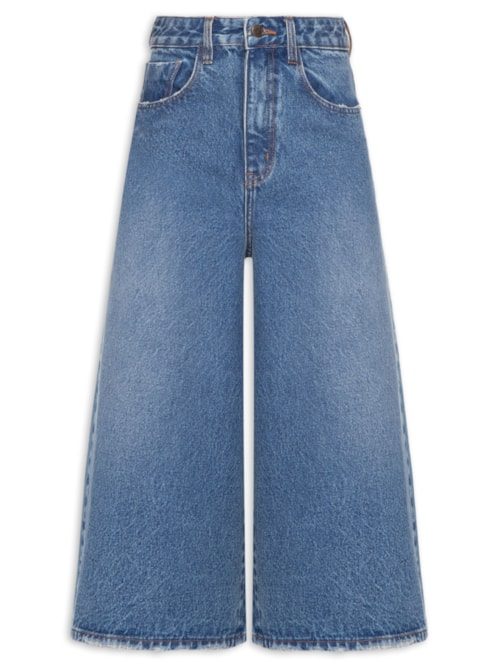 Bermuda Feminina Gray - Azul