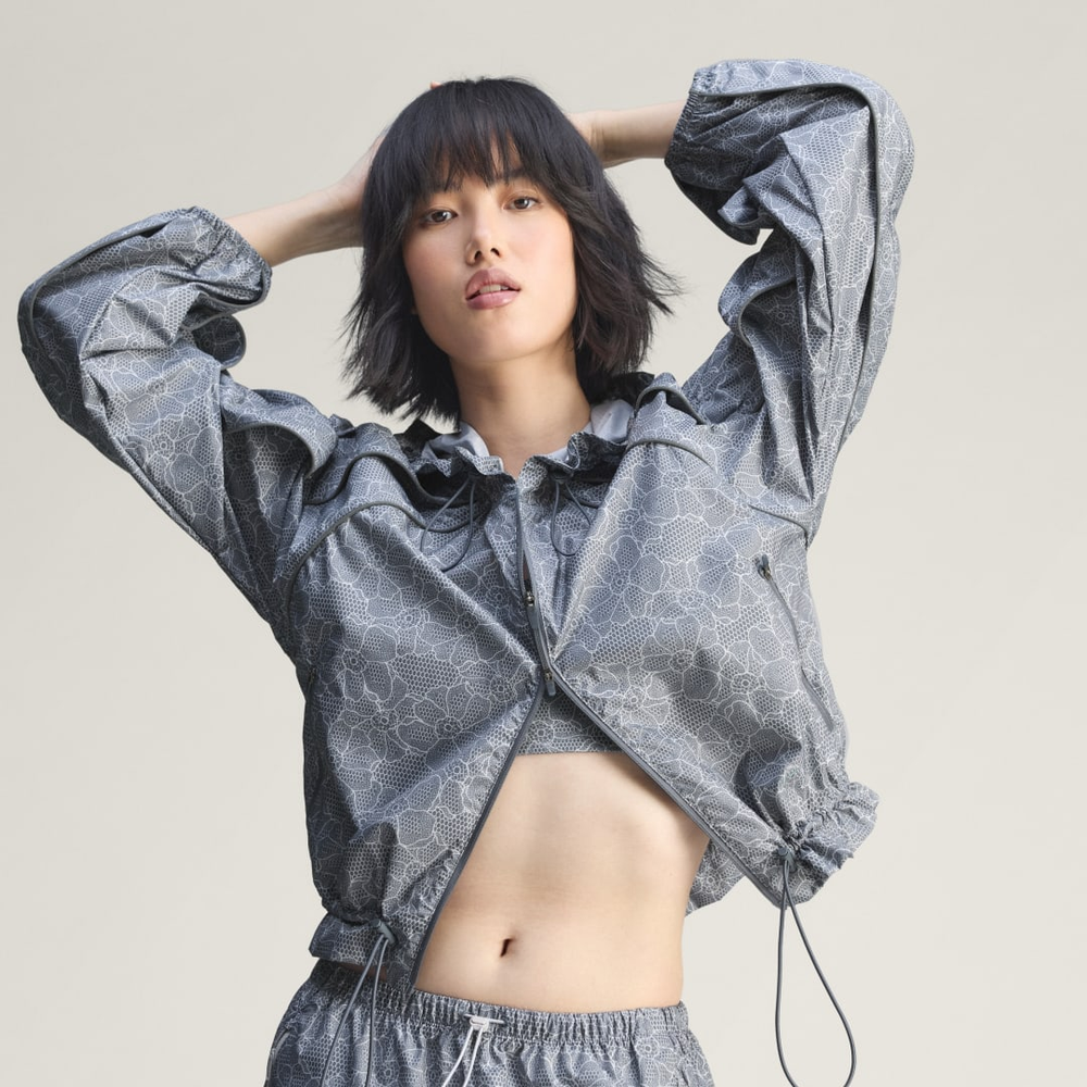 Jaqueta Estampada by Stella Mccartney Running Mulher adidas Jaqueta Estampada by Stella Mccartney Running Mulher adidas