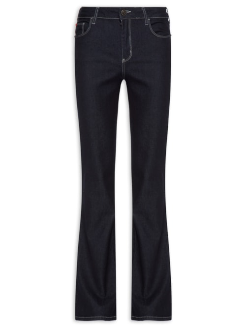 Calça Feminina Jeans Boot Cut - Azul