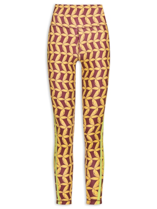 Calça Feminina Legging Capri - Vermelho