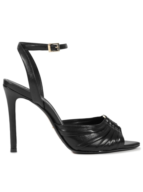Sandália Feminina Couro - Preto Sandália Feminina Couro - Preto