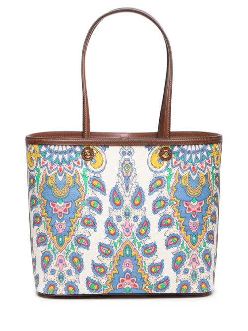 Bolsa Feminina Essential Printed Canvas - Branco Bolsa Feminina Essential Printed Canvas - Branco