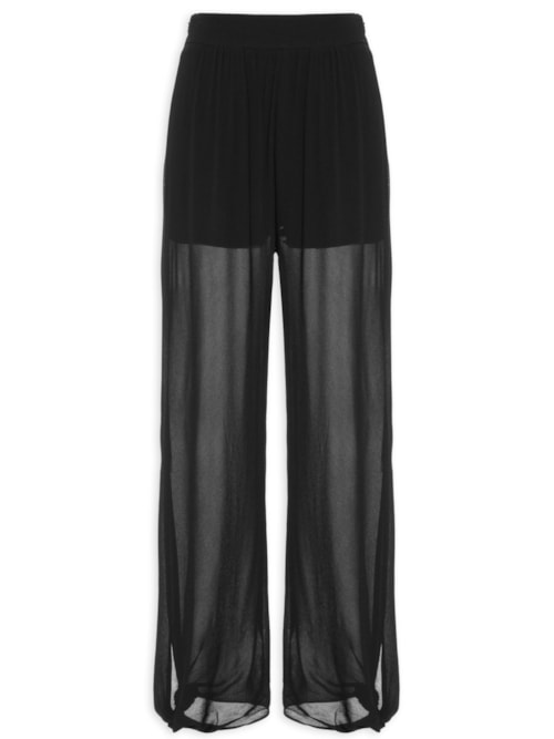 Calça Feminina Nó Lateral - Preto