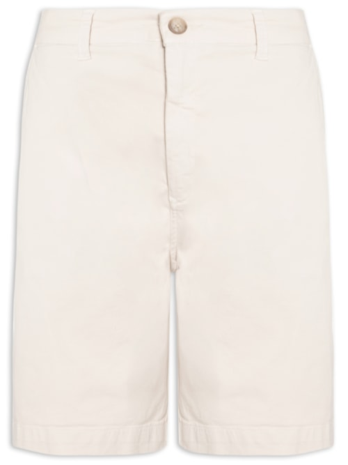 Bermuda Masculina New Chino - Bege
