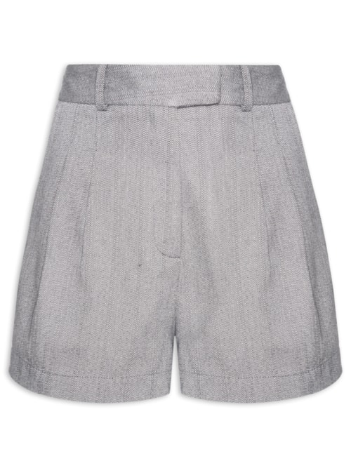 Short Feminino Loreta - Cinza
