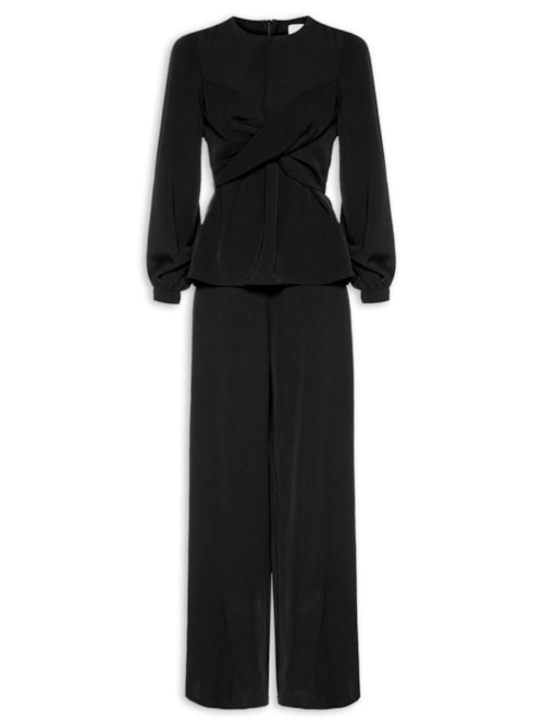 Macacão Feminino Alana - Preto Macacão Feminino Alana - Preto