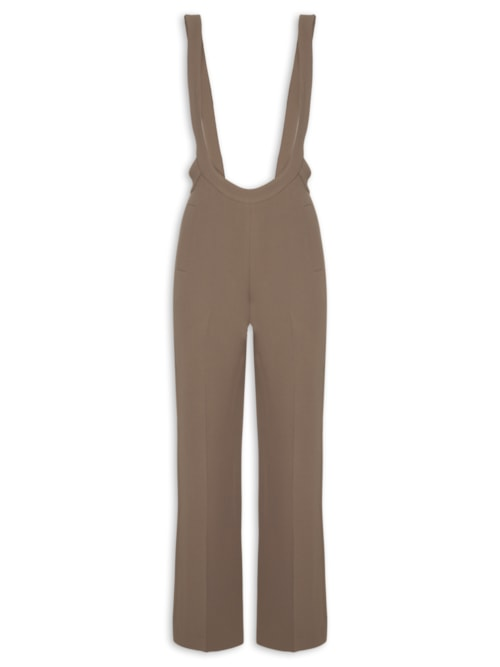 Macacão Feminino Jumpsuit Ilipa - Marrom Macacão Feminino Jumpsuit Ilipa - Marrom