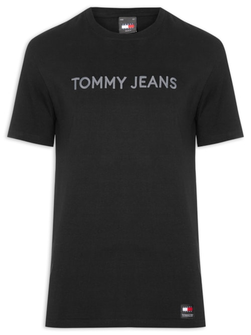 Camiseta Masculina New Classic Regular Fit Em Algodão - Preto Camiseta Masculina New Classic Regular Fit Em Algodão - Preto