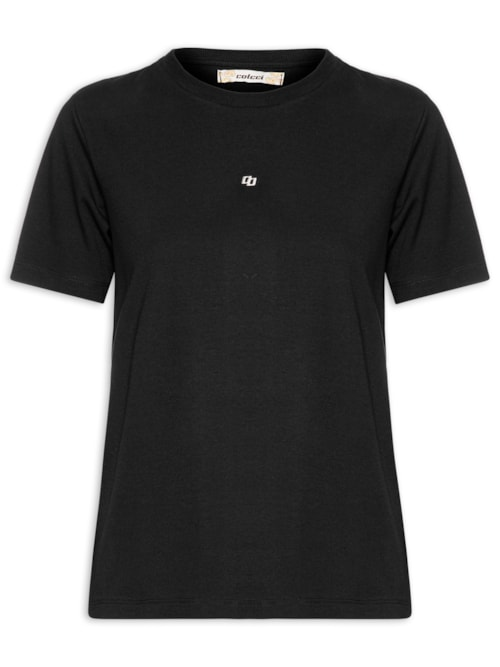 Camiseta Feminina - Preto Camiseta Feminina - Preto