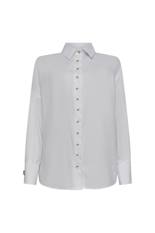 Camisa ciclos alfaiataria off white