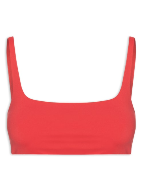 Top Quadrado - Vermelho Top Quadrado - Vermelho