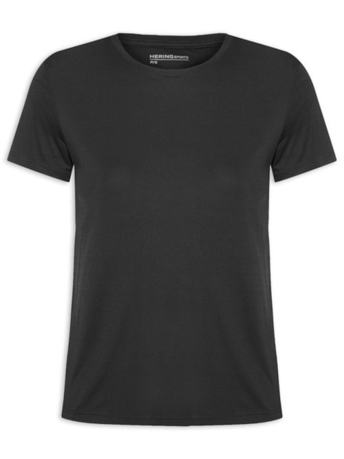Camiseta Feminina Lisa - Preto