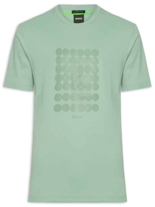 Camiseta Masculina Tee Print Striped - Verde Camiseta Masculina Tee Print Striped - Verde