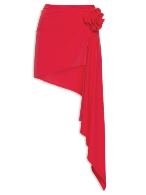 Saia Swim Bottom - Vermelho Saia Swim Bottom - Vermelho