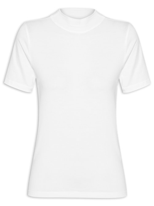 Camiseta Feminina Francesca - Branco Camiseta Feminina Francesca - Branco