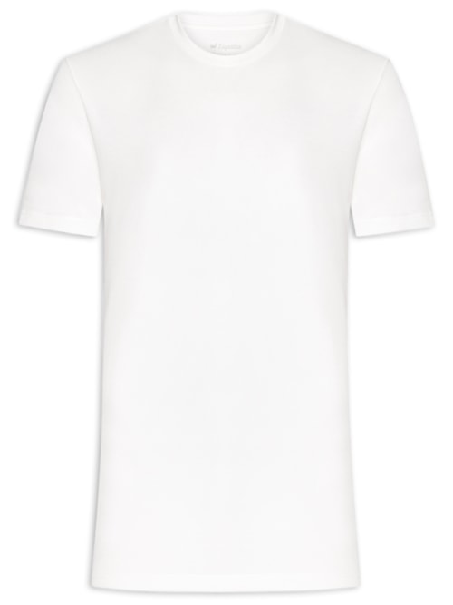 Camiseta Masculina Premium Cotton - Branco