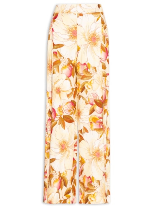 Calça Feminina Romance de Flor - Amarelo