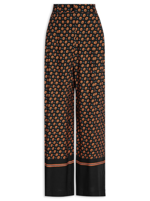 Calça Feminina Gravataria Ícone - Preto