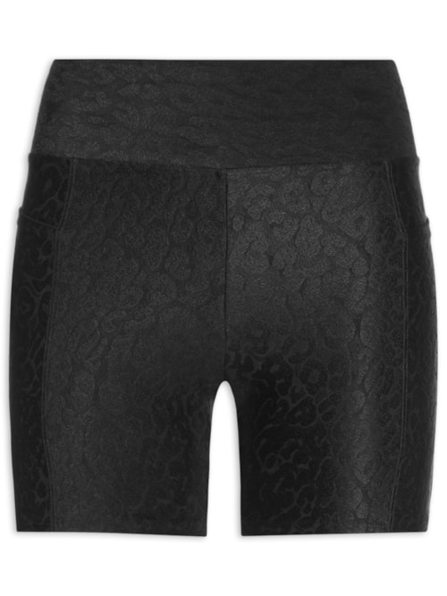 Bermuda Feminina Textura - Preto