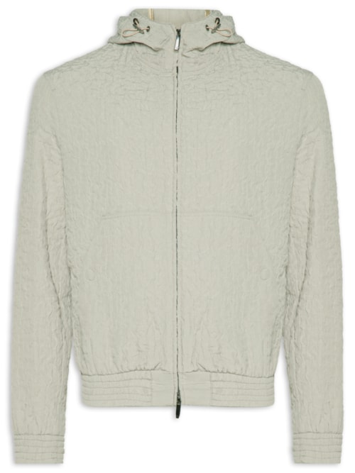 Jaqueta Masculina Blouson - Off White Jaqueta Masculina Blouson - Off White