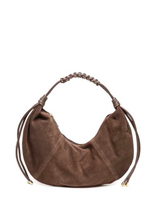 Bolsa Feminina Camurça Coffee Viena - Marrom
