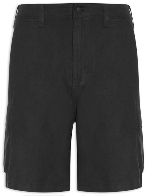 Bermuda Masculina Cristal Flow - Preto