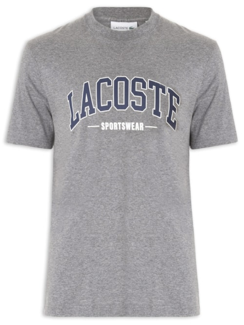 Camiseta Masculina Classic Fit Algodão - Cinza