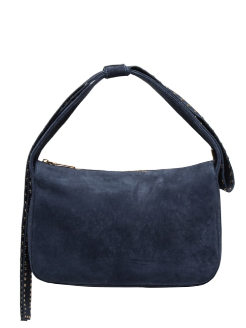 Bolsa Feminina Camurça Naval - Azul Bolsa Feminina Camurça Naval - Azul