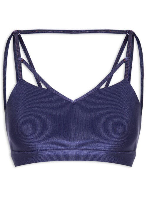 Top Denim - Azul Top Denim - Azul