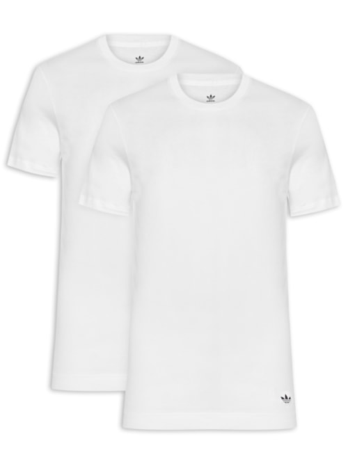 Kit De Camisetas Comfort Core Cotton - Branco