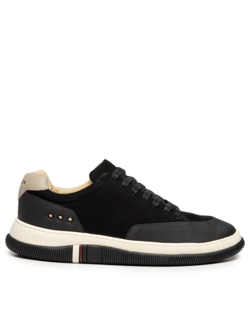 Tênis Masculino Hybrid Laces Nobuck - Preto Tênis Masculino Hybrid Laces Nobuck - Preto