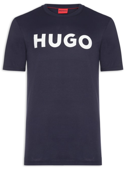 Camiseta Masculina Manga Curta Dilúvio - Azul Camiseta Masculina Manga Curta Dilúvio - Azul