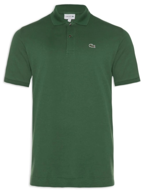 Polo Masculina Original Classic Fit L.12.12 Em Piquet De Algodão - Verde Polo Masculina Original Classic Fit L.12.12 Em Piquet De Algodão - Verde