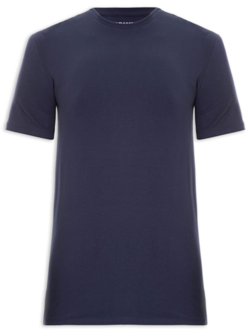 Camiseta Masculina Pima Cotton 50 Manga Curta - Azul