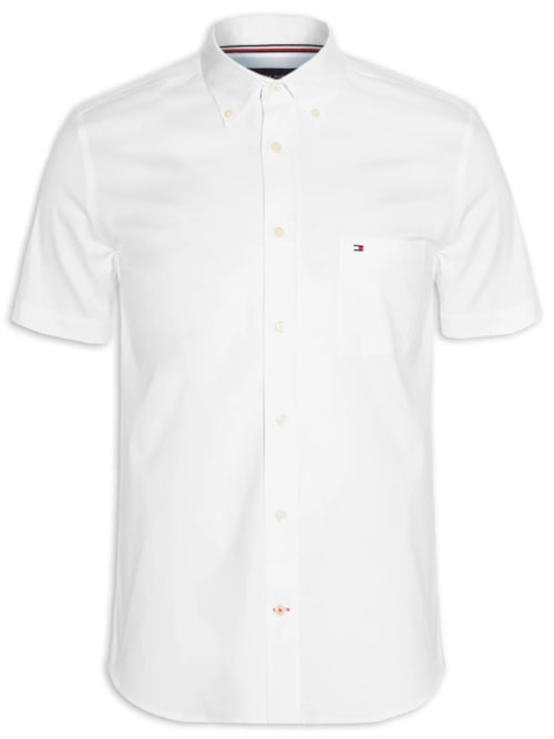 Camisa Casual Light Oxford Shirt - Branco Camisa Casual Light Oxford Shirt - Branco