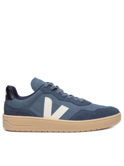 Tênis Masculino V-90 Suede California Pierre - Azul