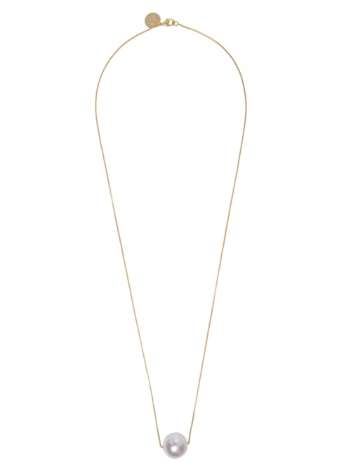 Colar Feminino Solitário Périola - Dourado Colar Feminino Solitário Périola - Dourado