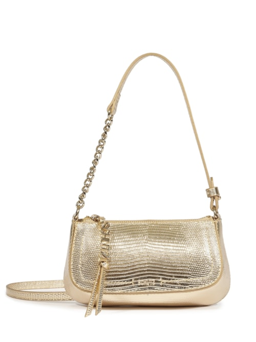 Bolsa Feminina Tiracolo Pequena Tina - Dourada Bolsa Feminina Tiracolo Pequena Tina - Dourada