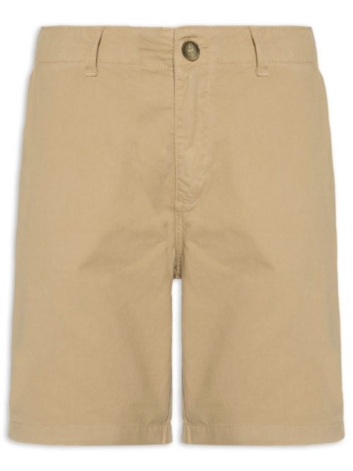 Bermuda Masculina Chino - Bege