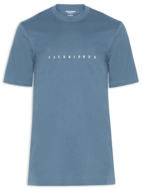 Camiseta Masculina Relaxed Fit - Azul Camiseta Masculina Relaxed Fit - Azul