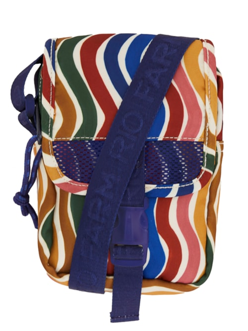 Bolsa Feminina Fervo Dança De Listras - Azul Bolsa Feminina Fervo Dança De Listras - Azul