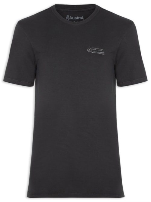Camiseta Masculina Basin - Preto