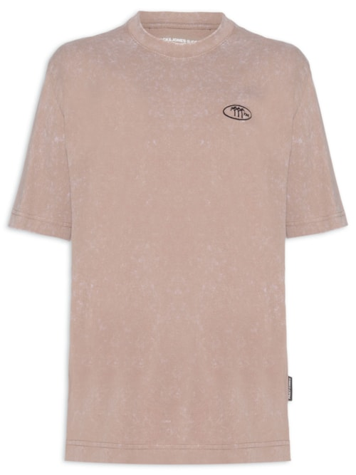 Camiseta Masculina Oversized Fit - Bege Camiseta Masculina Oversized Fit - Bege