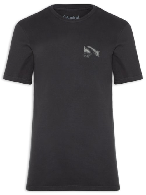 Camiseta Masculina Erosion - Preto Camiseta Masculina Erosion - Preto