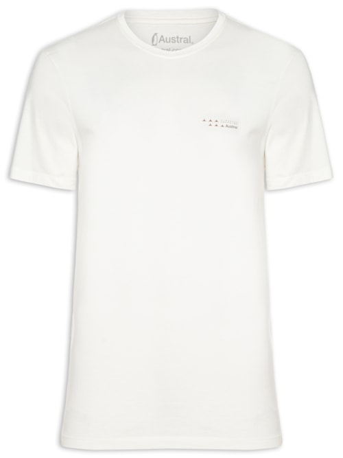 Camiseta Masculina Pirarucu - Branco