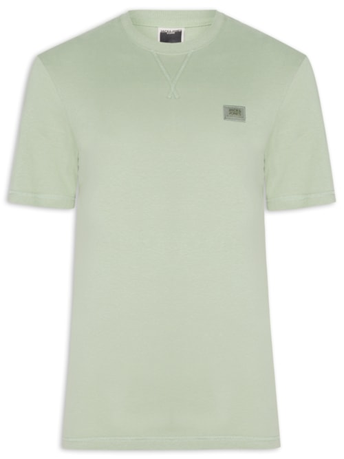 Camiseta Masculina Relaxed Fit Em Algodão - Verde