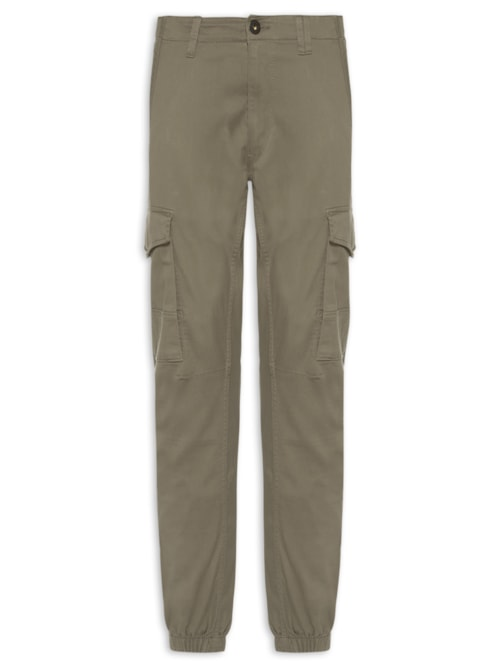 Calça Masculina Cargo Slim Fit - Marrom