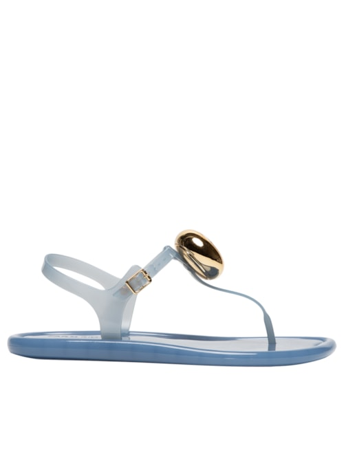 Sandália Feminina Tira Pvc 65 A - Azul Sandália Feminina Tira Pvc 65 A - Azul
