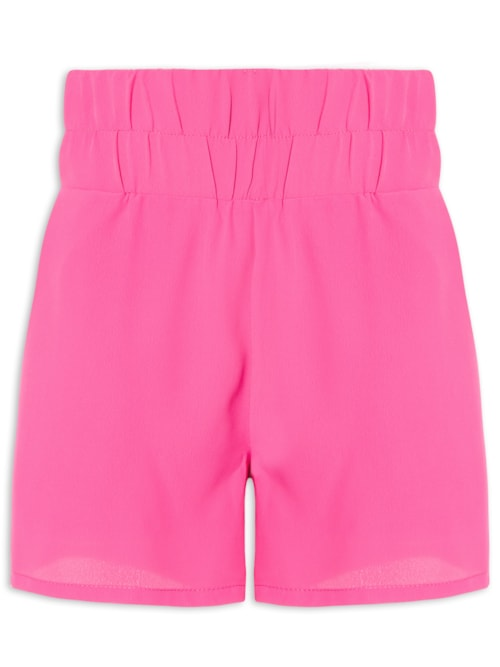 Short Feminino Cós Elástico - Rosa