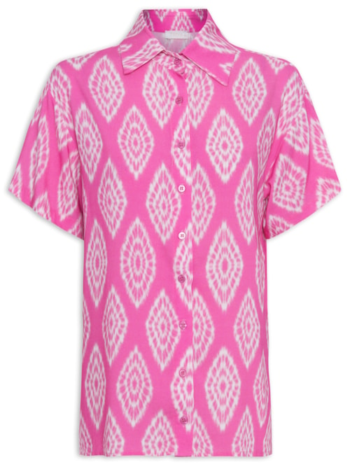 Camisa Feminina Square - Rosa Camisa Feminina Square - Rosa